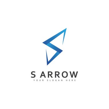 Okun logo simgesi. vektör illüstrasyonu