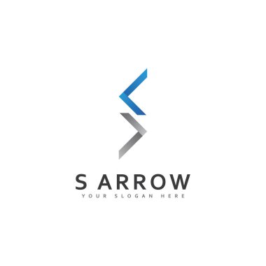 Okun logo simgesi. vektör illüstrasyonu