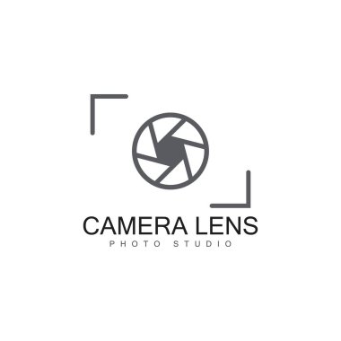 kamera lens sembolü vektör resimleri