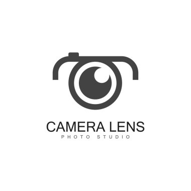 kamera lens sembolü vektör resimleri