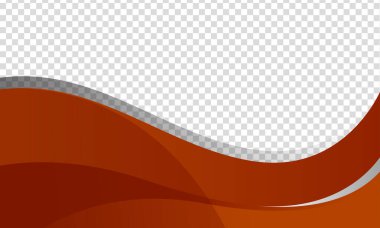 Soyut kırmızı ve beyaz arkaplan şeffaf olarak izole edildi. vektör