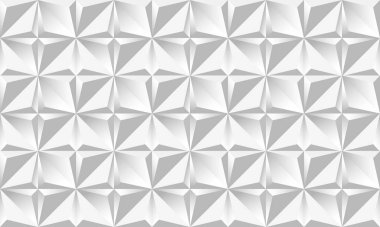 Çokgen beyaz arkaplan tasarımı. vektör