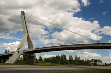 Juno Beach Memorial Pedestrian Bridge Ottawa Ontario Horizontal