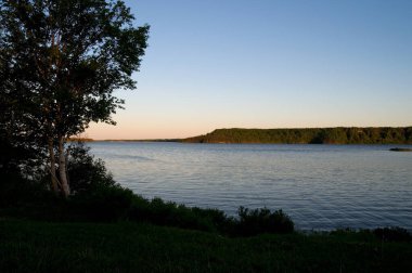 Baie-Comeau Quebec Yatay Suyu Manzarası