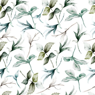 Lüks suluboya kusursuz desen dizaynı bırakır