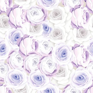 Çiçeksiz desenli güzel bir el çizimi.