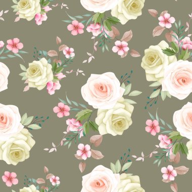 Çiçeksiz desenli güzel bir çelenk.