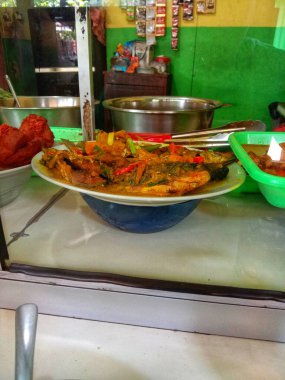 grilled fish on the dinner table