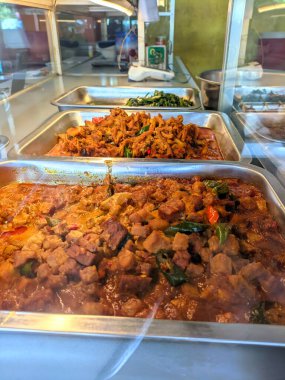 Pazarda geleneksel Türk yemekleri