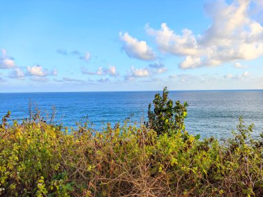Deniz manzarası çok güzel. Doğa