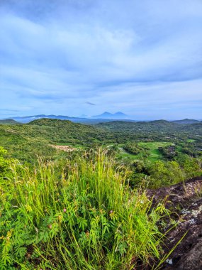 Dağların güzel manzarası