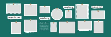 Resimler veya fotoğraflar çerçeve kolajı, sayfa ızgarası soyut fotoğraf çerçeveleri ve dijital fotoğraf duvarı şablonu