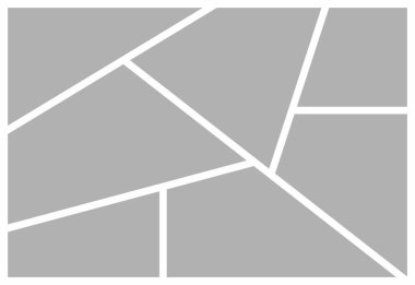 Resimler ya da fotoğraflar çerçeve kolaj karesi sayfa ızgarası soyut fotoğraf çerçeveleri ve dijital fotoğraf duvarı şablonu