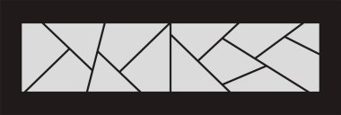 Resim veya fotoğraf çerçevesi kolaj düzeni soyut fotoğraf çerçeveleri ve dijital fotoğraf duvarı şablonu