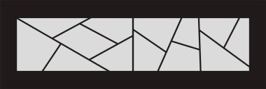 Resim veya fotoğraf çerçevesi kolaj düzeni soyut fotoğraf çerçeveleri ve dijital fotoğraf duvarı şablonu