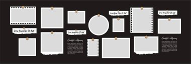 Resim ya da fotoğraf çerçeveli kolaj. çizgi roman sayfası ızgara düzeni soyut fotoğraf çerçeveleri ve dijital fotoğraf duvarı şablonu