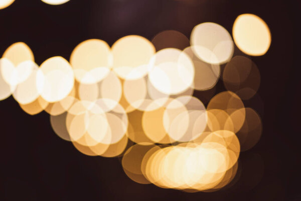 Background from bokeh in the city