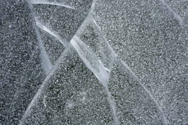 Замороженный Фон Озера Текстурой — стоковое фото