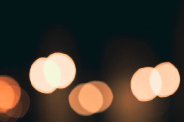 Şehirdeki Bokeh 'in arka planı