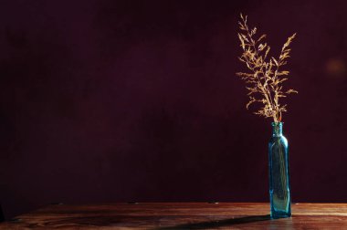 Mavi Şişedeki Çubuklar