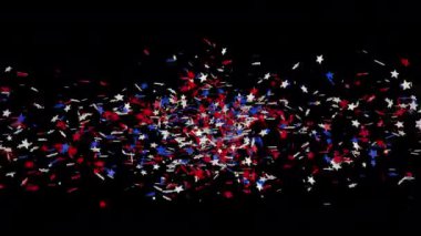 Kolayca sürükle ve bırak için şeffaf bir alfa kanalında yıldızların geçişi!