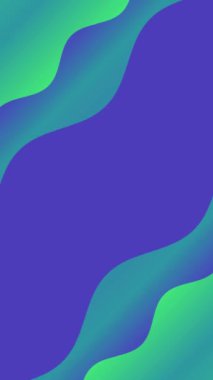 Menekşe ve yeşil renklerde sunum başlığı arkaplanının canlandırması