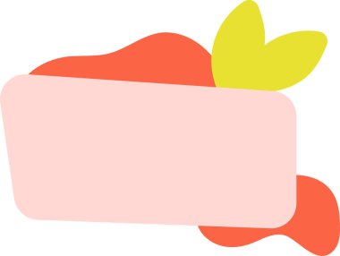 Colourful Text Background. Dialogue box.