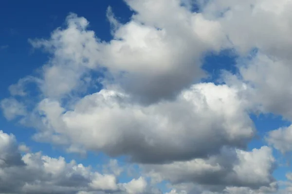 Schöne Aussicht Auf Blauen Himmel Und Wolken Natürlicher Hintergrund — Stockfoto