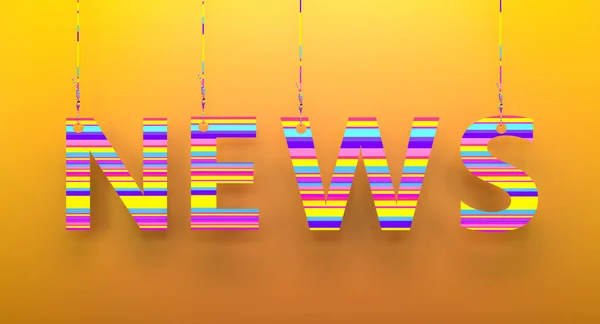 Pembe Arka Planda Renkli Harflerle Kelime Bulutu — Stok fotoğraf
