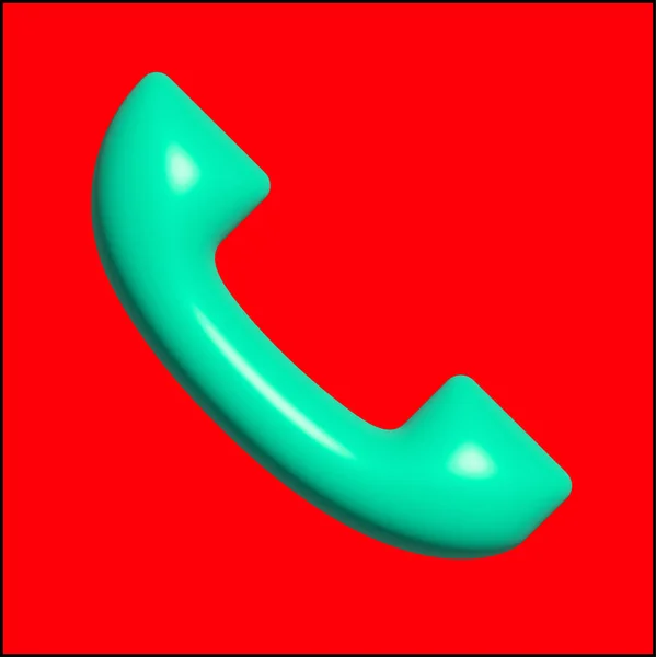Telefon Symbol — Stockfoto