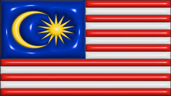 Gonfiare Bandiera Nazionale — Foto Stock