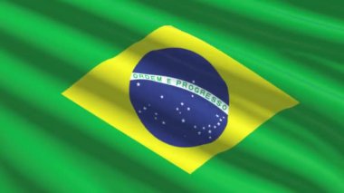 Brezilya bayrağı ile kopya alanı metin veya resimler