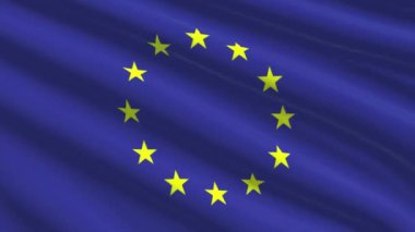 arkaplanda eu bayrağı