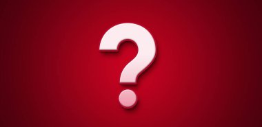 soru işareti, vektör illüstrasyonu