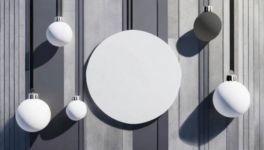 Noel dekorasyon arka plan kavramı