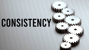 Tutarlılık teçhizatı arka plan 33d oluşturucu .