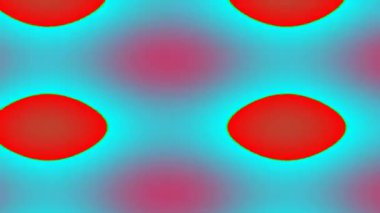 Soyut dinamik hareketli neon geometrik şekil