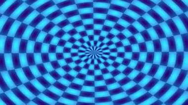 Soyut dinamik hareketli neon geometrik şekil