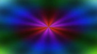 Soyut dinamik hareketli neon geometrik şekil