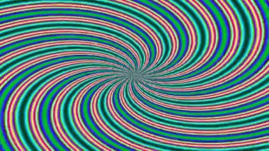 Beyaz zemin üzerinde renkli geometrik animasyon videosu 4K dikişsiz döngü