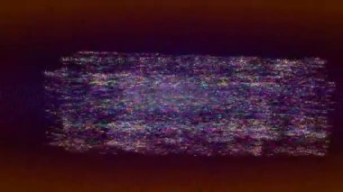 Hipnotik renkli geometrik şekil animasyonu 4K dipsiz döngü videosu