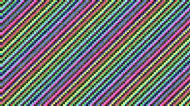 Kusursuz dinamik döngü hareketinde renklendirilmiş soyut animasyon