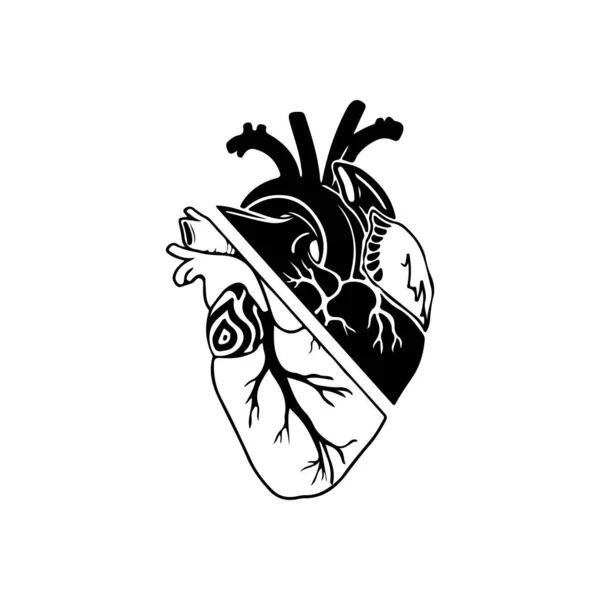 Srdce Ilustrační Vektor Konceptem — Stockový vektor