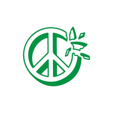 Bu barış işareti vektör çizim