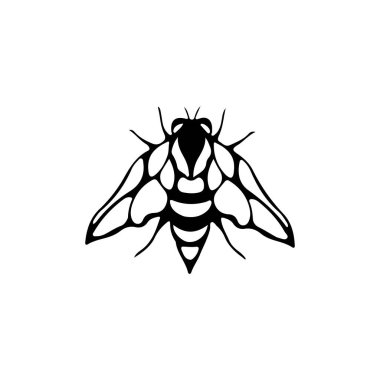 Bir arı böceğinin vektör çizimi
