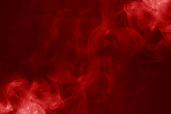 Red smoke blur abstract background red christmas background.