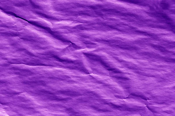 紫色纸抽象皱折纸 — 图库照片