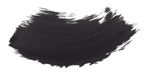 Black Gray Brush Silhouette Isolated White Background Moonless Night — Fotografia de Stock