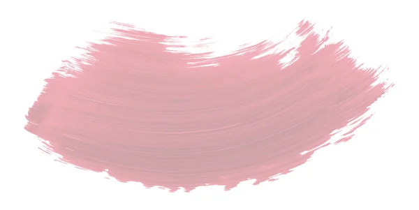 Шинно Розовая Кисть Изолирована Белом Фоне Цвет Пастели Свит — стоковое фото