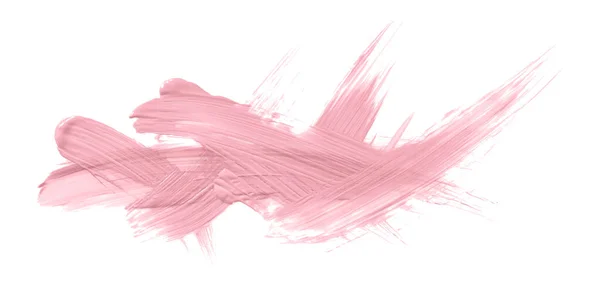Pink Paintbrush Isolated White Background Watercolor — Stock Photo, Image